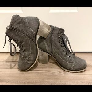 Trecento 300 Gramm Gray Ladies Boots UK Like New Size 38